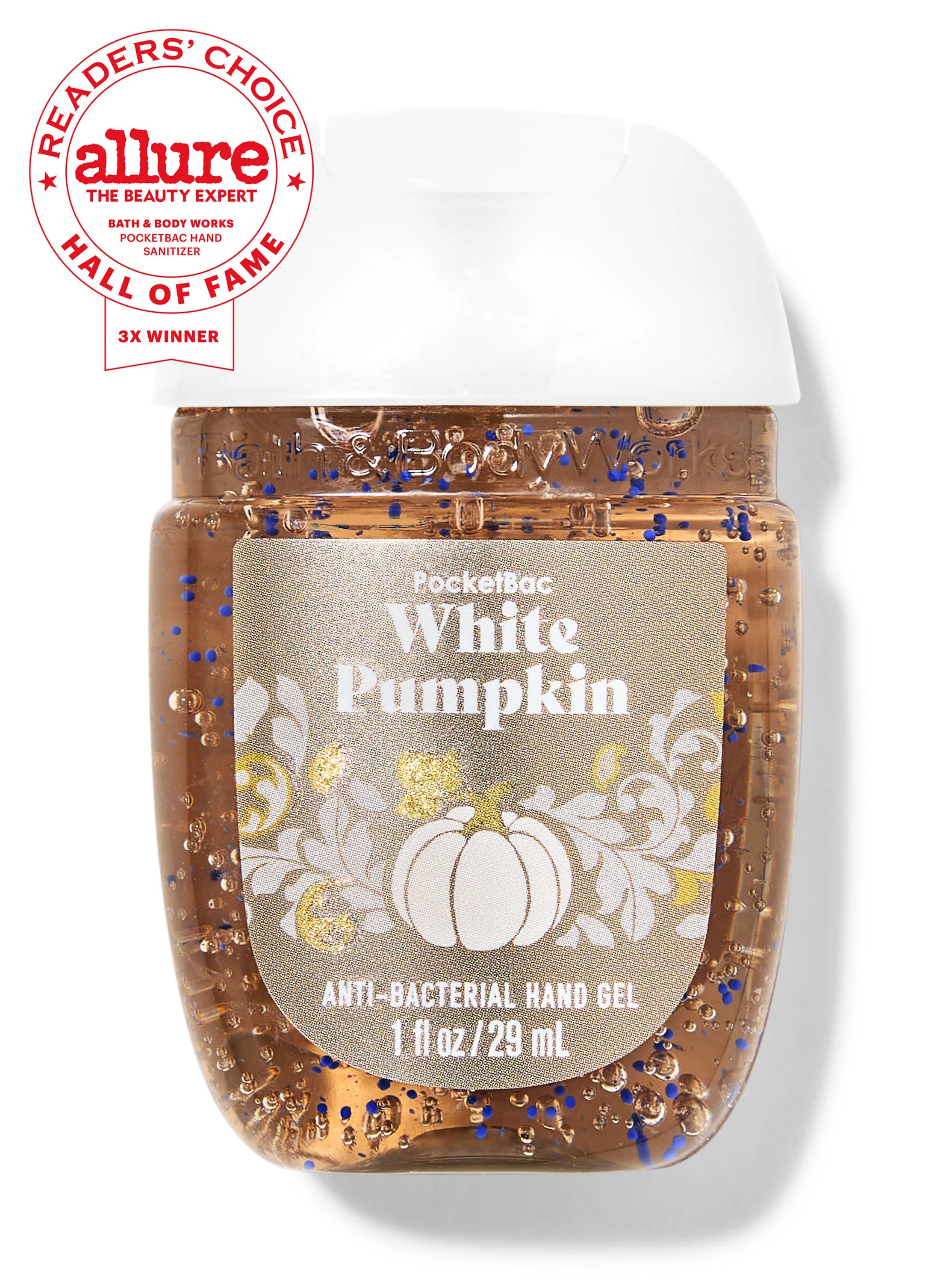 WHITE PUMPKIN- MINI HAND SANITIZER