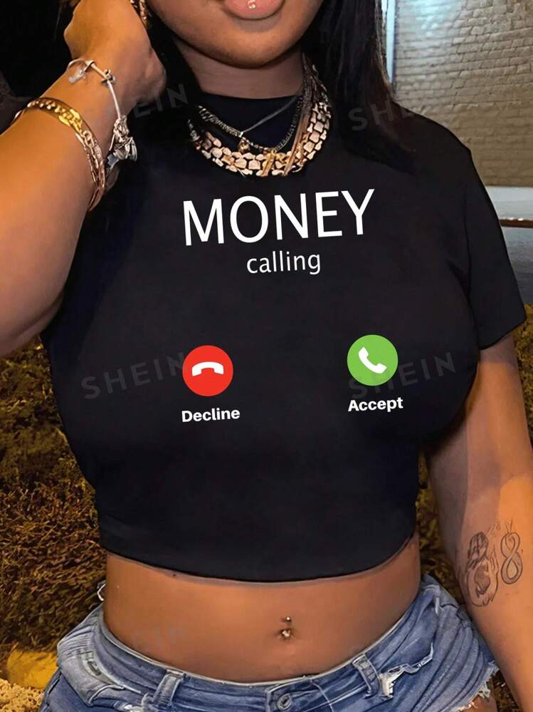 MONEY CALLING T-SHIRT