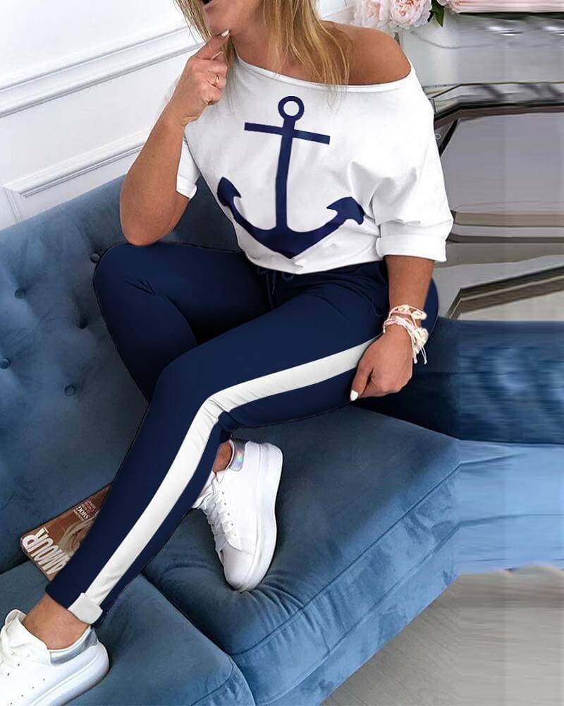 ANCHOR PRINT 2 PIECE SET