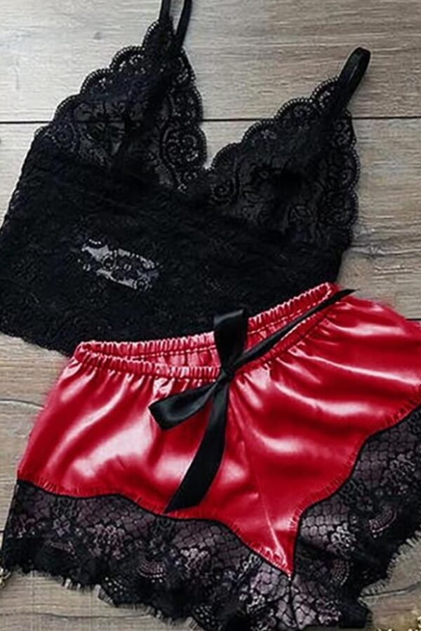 RED-BLACK 2 PIECE