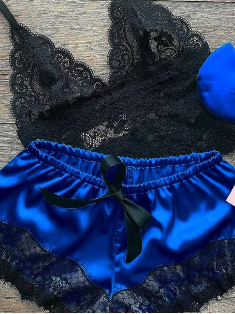 BLUE-BLACK 2 PIECE SET