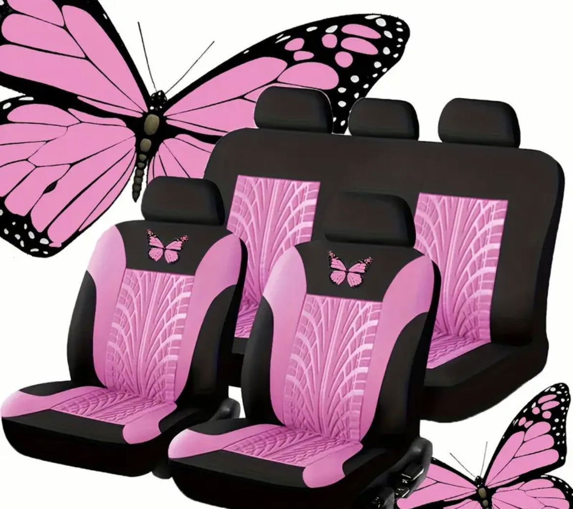 BUTTERFLY CAR SEAT COVER