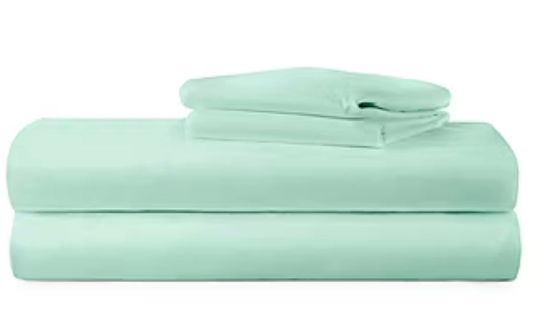 AQUA PASTEL Soft Touch Microfiber Sheet Set (KING)