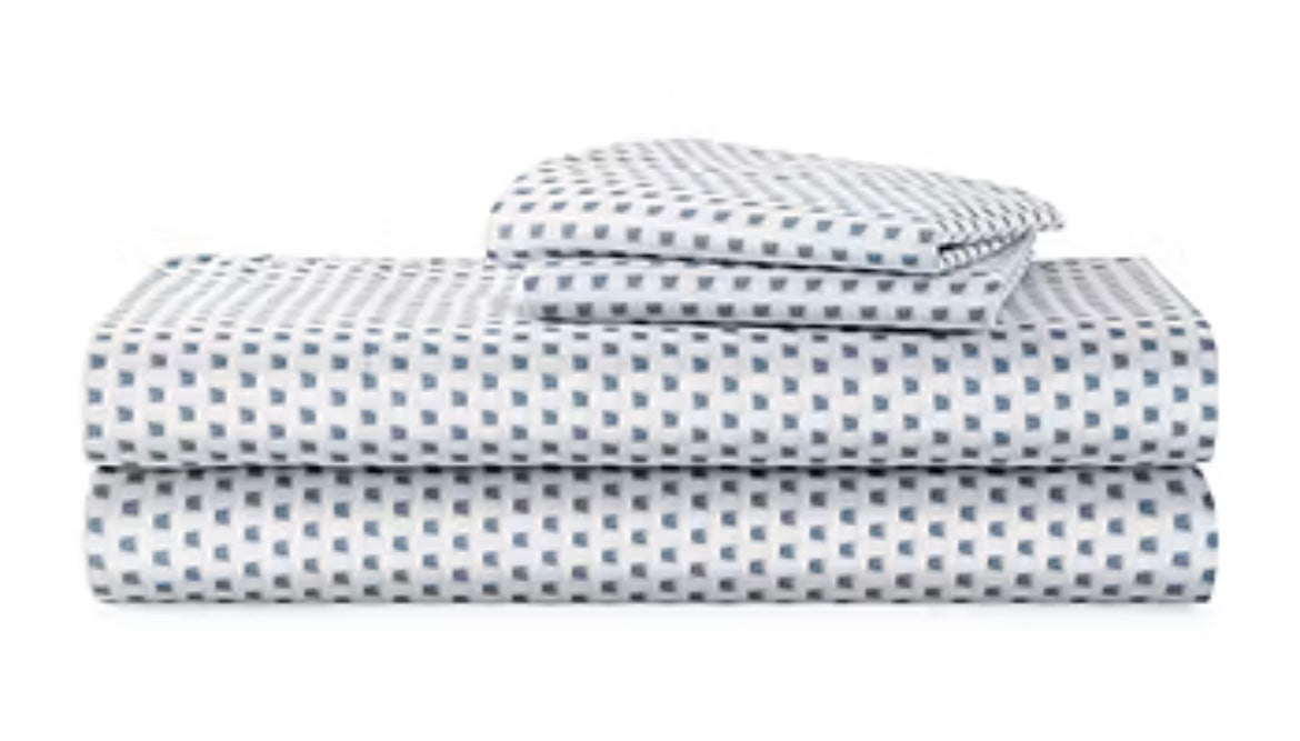 THE DOT'S SOFT TOUCH MICROFIBER SHEET SET (QUEEN)