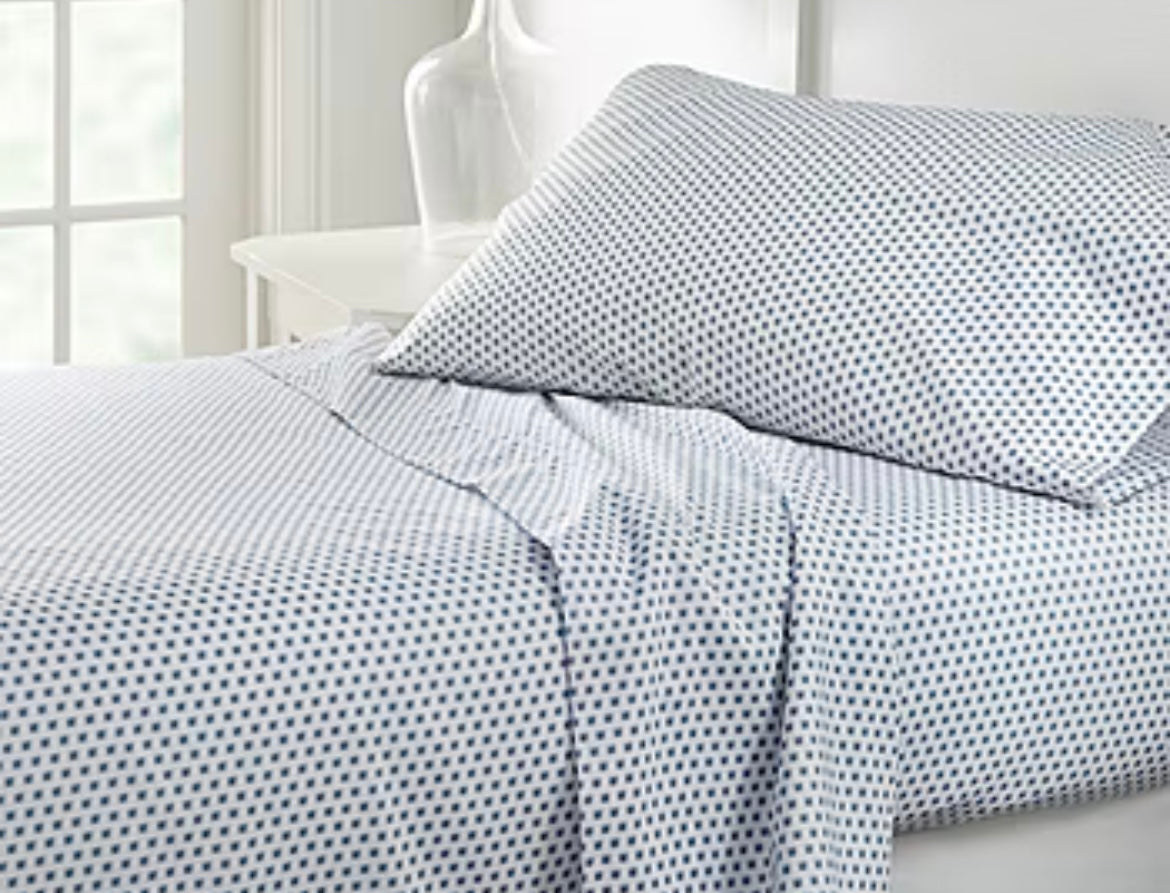 THE DOT'S SOFT TOUCH MICROFIBER SHEET SET (KING)