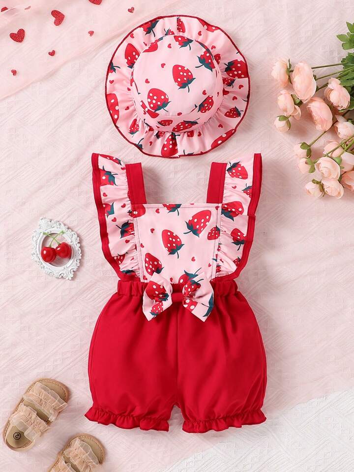 STRAWBERRY CRISS CROSS  1 PIECE