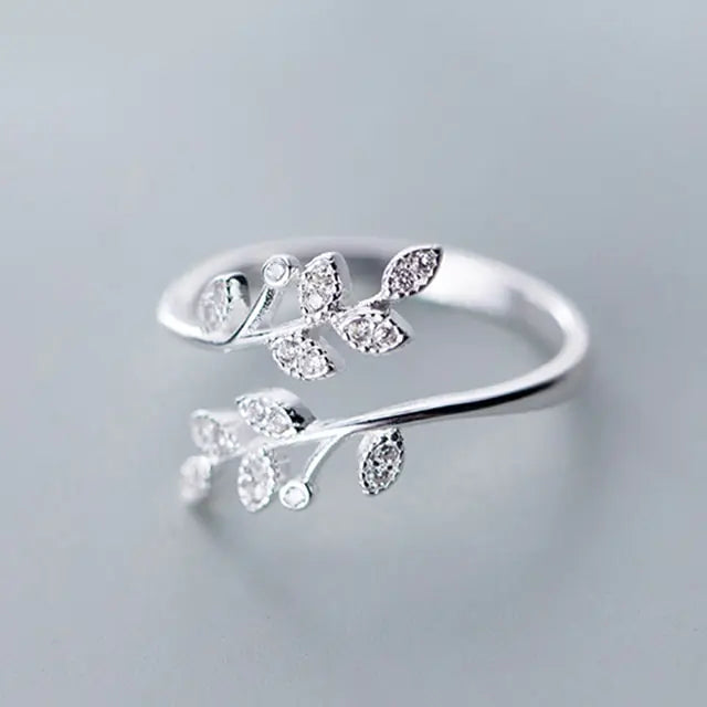 Personality Retro Silver Plated Love Hug Rings For Women